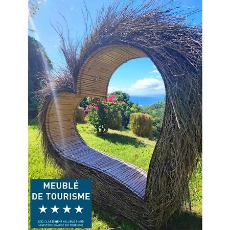 Gite 4 Etoiles, La Vieille Sucrerie St Claude Guadeloupe, Jacuzzi Spa Privatif, Vue Exceptionnelle Sur La Mer Des Caraibes 巴斯特尔 外观 照片