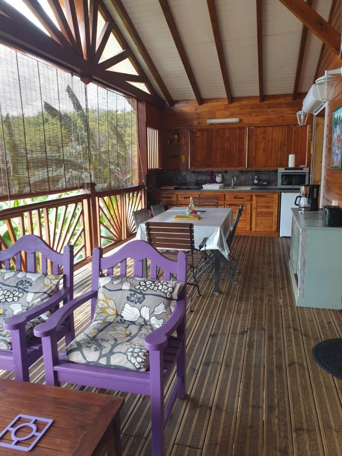 Gite 4 Etoiles, La Vieille Sucrerie St Claude Guadeloupe, Jacuzzi Spa Privatif, Vue Exceptionnelle Sur La Mer Des Caraibes 巴斯特尔 外观 照片
